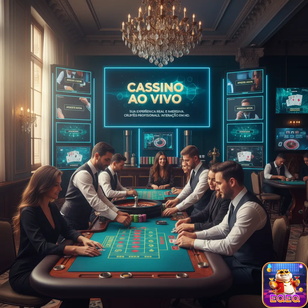 Cassino Ao Vivo eqeq.com: Experiência Realista no Conforto do Lar